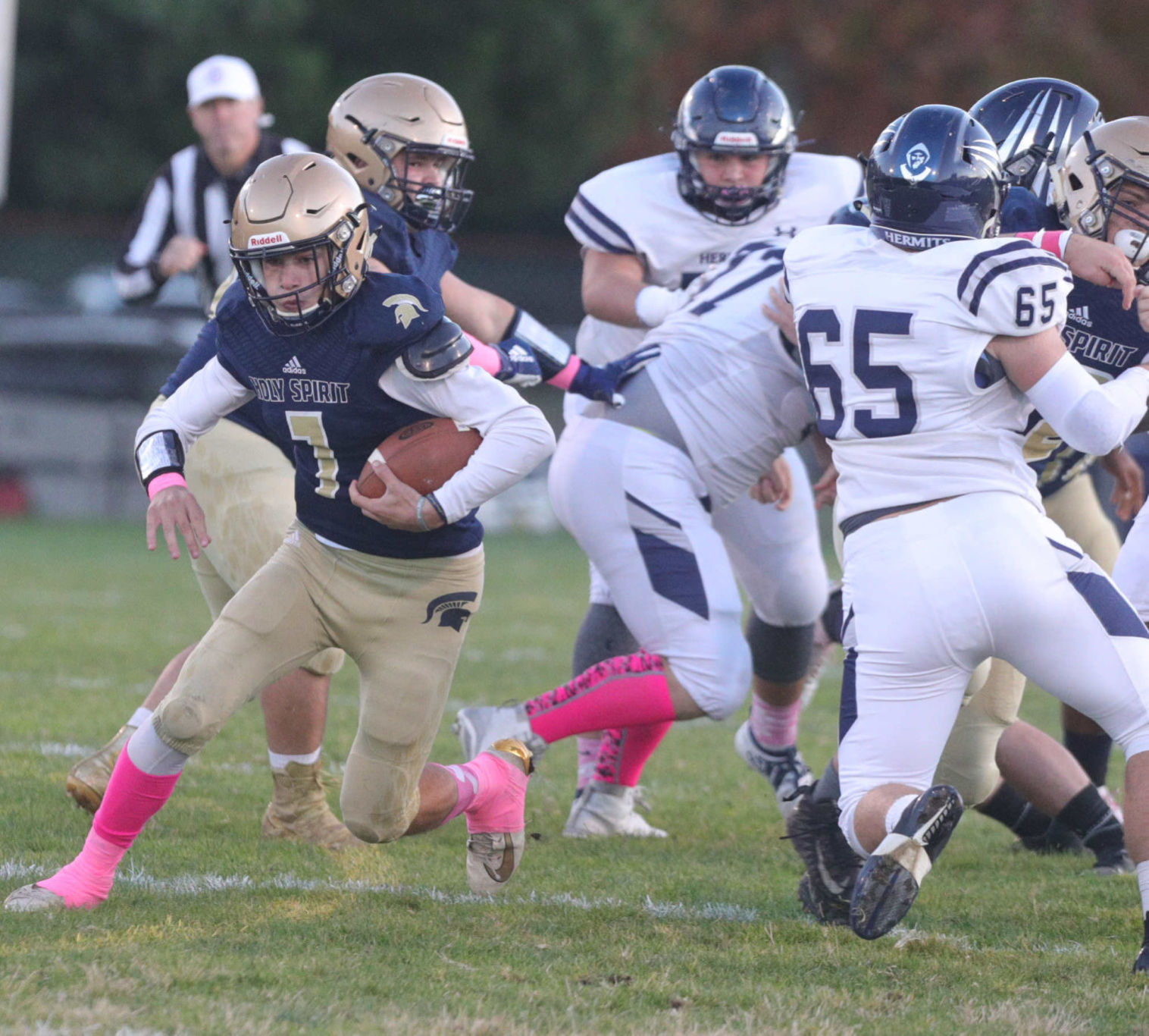 St. Augustine Prep vs Holy Spirit football game